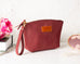 Luna Leather Makeup Bag Mizuri Leather