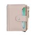 Leather Zip Mechanical Card Holder Mizuri Leather