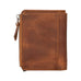 Leather Zip Mechanical Card Holder Mizuri Leather