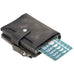 Leather Zip Mechanical Card Holder Mizuri Leather