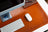 Natural Leather Desk Mat (37 cm x 80 cm) Mizuri Leather