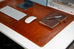 Natural Leather Desk Mat (37 cm x 80 cm) Mizuri Leather