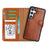 Magic Samsung Galaxy S25 Detachable Leather Wallet Case Mizuri Leather