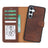 Magic Samsung Galaxy S25 Detachable Leather Wallet Case Mizuri Leather