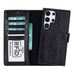 Magic Samsung Galaxy S24 Leather Detachable Wallet Case Mizuri Leather