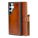 Magic Samsung Galaxy S24 Leather Detachable Wallet Case Mizuri Leather
