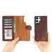 Magic Samsung Galaxy S24 Plus Leather Detachable Wallet Case - LuggageDesigners