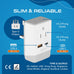 UK, England Travel Adapter | Type G - USB-A & USB-C Ports + 2 USA Outlet (AP-7) Ceptics