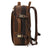 Full Grain Leather Travel Backpack Mens Large Leather Backpack Laptop Backpack Convertible Handbag RockCow Leather Studio