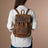 The Armstrong Buffalo Backpack Classy Leather Bags