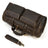 Crazy Horse Leather Duffle Bag Retro Large Capacity Tote Travel Bag Mens Weekender Overnight Bag RockCow Leather Studio