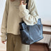 Full Grain Leather Tote Bag, Large Capacity Shoulder Bag for Women, Everyday Leather Tote Bag RockCow Leather Studio