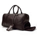 Full Grain Leather Travel Bag With Shoes Compartment, Cowhide Leather Duffle Bag, Overnight Bag RockCow Leather Studio