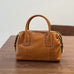 Full Grain Leather Women Boston Bag, Leather Top Handle Bag, Women's Leather City Bag RockCow Leather Studio