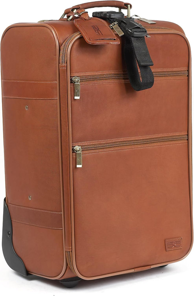 Claire Chase leather 22" Carry On