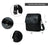 Enzo Black Side Messenger Classy Leather Bags