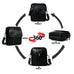 Enzo Black Side Messenger Classy Leather Bags