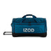 IZOD Katy Lightweight Soft Shell Rolling Duffel Bag with Wheels and Telescopic Handle – Travel-Ready Luggage Duffel - LuggageDesigners