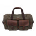 ROCKCOW Weekender Overnight Bag Canvas Genuine Leather Travel Duffel Tote AF14 RockCow Leather Studio
