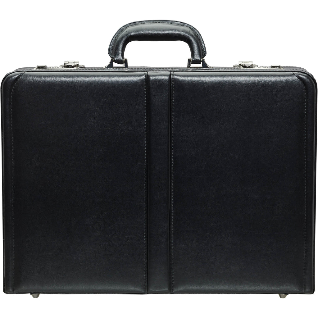 Mancini Leather Goods Expandable Attaché Case Mancini