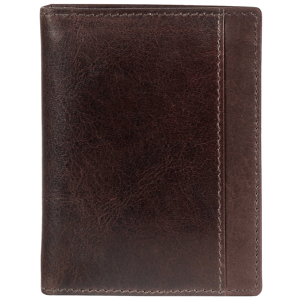 Mancini Casablanca Men’s Unique Vertical Wing Wallet Mancini