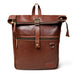 Ortiz Roll-Top Backpack- Vintage Classy Leather Bags