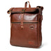 Ortiz Roll-Top Backpack- Vintage Classy Leather Bags