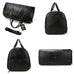 Handmade Full Grain Leather Carry-on Bag, Vintage Men's Travel Duffle & Gym Bag RockCow Leather Studio