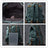 Waxed Canvas With Leather Backpack Vintage Large Capacity Backpack Travel Backpack RockCow Leather Studio