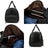Full Grain Leather Travel Bag With Shoes Compartment, Cowhide Leather Duffle Bag, Overnight Bag RockCow Leather Studio