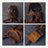 Crazy Horse Leather Men Travel Backpack Retro Laptop Backpack Bucket Backpack RockCow Leather Studio