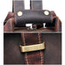 Men Retro Travel Backpack Crazy Horse Leather Backpack Large Capacity Backpack B826 RockCow Leather Studio
