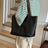 Large Capacity Leather Tote Bag, Leather Travel Tote Bag for Women, Full Grain Leather Shoulder Bag for Work RockCow Leather Studio