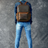 Men Retro Backpack Crazy Horse Leather Travel Backpack Laptop Backpack RockCow Leather Studio