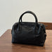 Full Grain Leather Women Boston Bag, Leather Top Handle Bag, Women's Leather City Bag RockCow Leather Studio