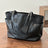 Full Grain Leather Tote Bag, Large Capacity Shoulder Bag for Women, Everyday Leather Tote Bag RockCow Leather Studio