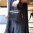 Women's Small Leather Box Bag Crossbody Clutch, Retro handmade leather crossbody bag square bag RockCow Leather Studio