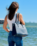 The Montrose Diaper Bag Tote - Cobalt Baldwin Baby Company