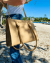 The Montrose Diaper Bag Tote - Dune Baldwin Baby Company
