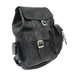 Piel Leather Large Buckle Flap Backpack