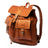 Piel Leather Large Buckle Flap Backpack