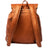 Piel Leather Large Buckle Flap Backpack