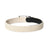 Cream & Black Braided Canvas Leather Belt Classy Leather Bags