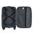 Casey Soft side Lightweight Expandable with 360° Dual Spinning Wheels and Combo Lock – Includes 28", 24", 20" 3-Piece Luggage Set