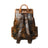 Vortex Leather Backpack: Burnt Brown Classy Leather Bags