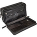 Mancini Buffalo Unisex Bag with Zippered Organizer Pocket Mancini