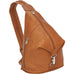 Piel Leather Three Zip Hobo Sling Bag