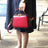 Women's Small Leather Box Bag Crossbody Clutch, Retro handmade leather crossbody bag square bag RockCow Leather Studio