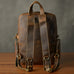 New Arrival Vintage Backpack Crazy Horse Leather Men Travel Backpack Casual Backpack ESS3983 RockCow Leather Studio