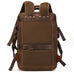 Full Grain Leather Travel Backpack Mens Large Leather Backpack Laptop Backpack Convertible Handbag RockCow Leather Studio
